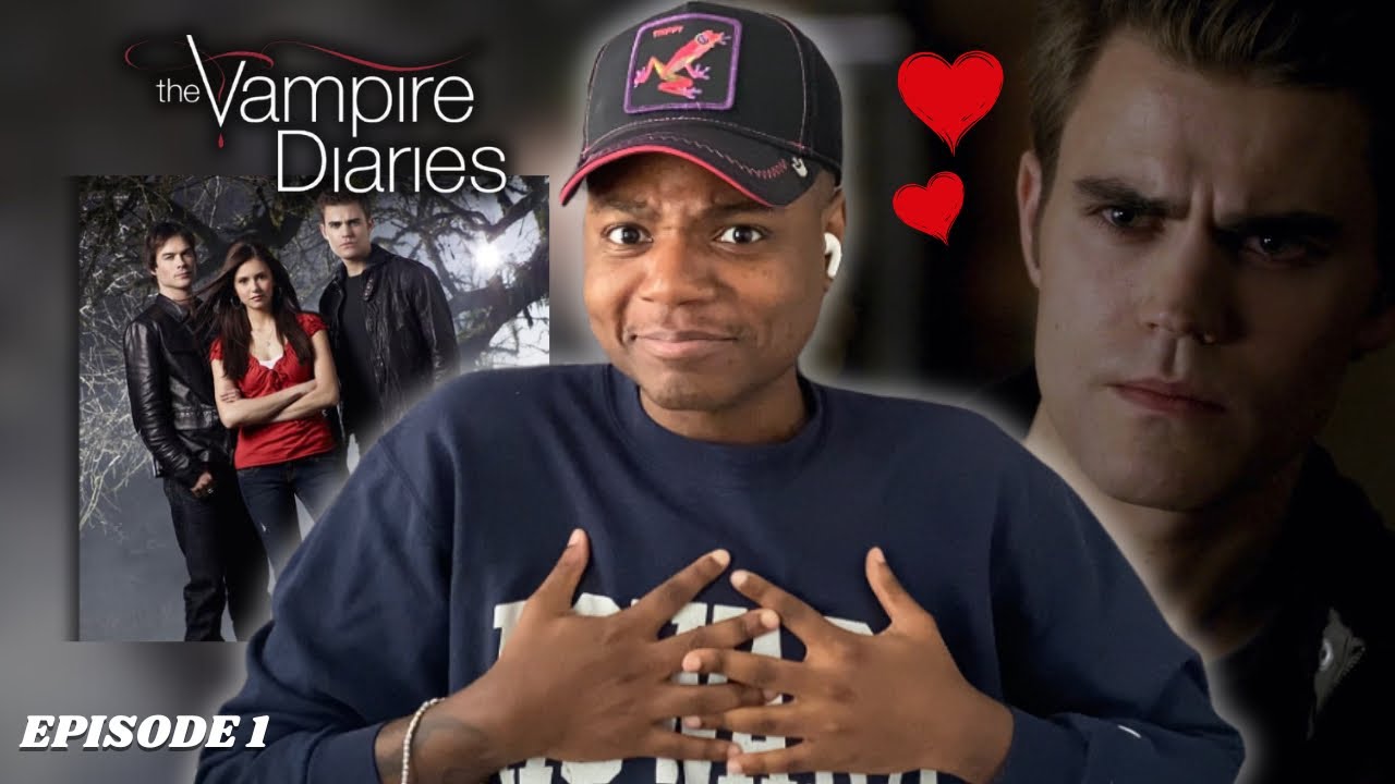 first time watching TVD & I am OBSESSED with Stefan! | The Vampire Diaries Episode 1 Reaction!