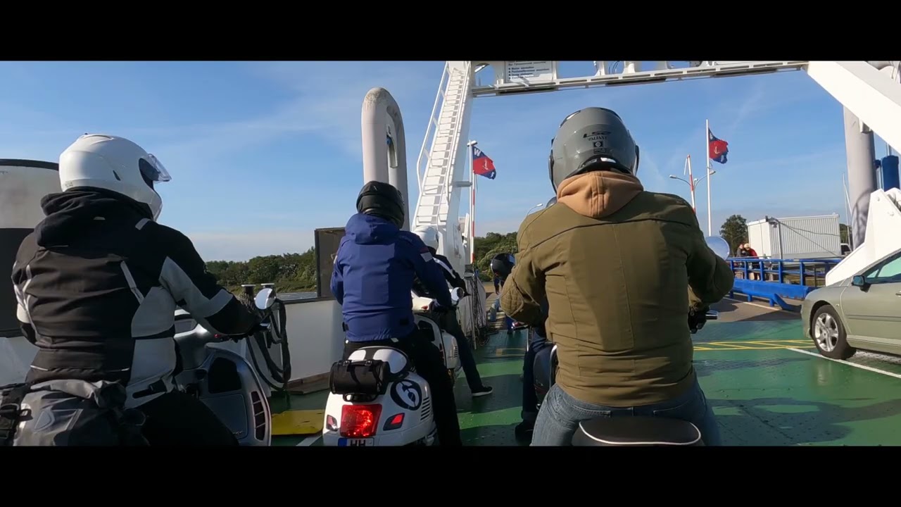 Vespa Hanseaten Rügen Tour Tag 3 - GoPro Scooter Run