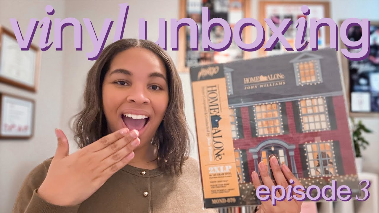 vinyl unboxing ep. 3 | home alone soundtrack (my most expensive record yet!) #vinylreview #youtube