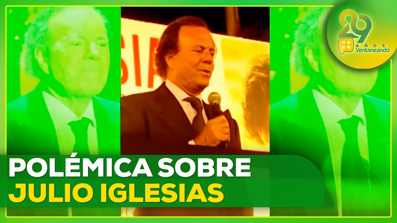 &iquest;Julio Iglesias toc&oacute; indebidamente a Ver&oacute;nica Castro? 😱👀 | Ventaneando