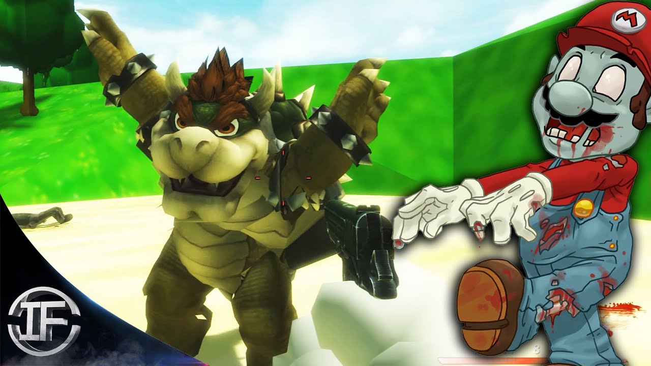 MARIO BROS ZOMBIE!! COMO MOLA! - CUSTOM MAP - MODO ZOMBIES - COD WAW