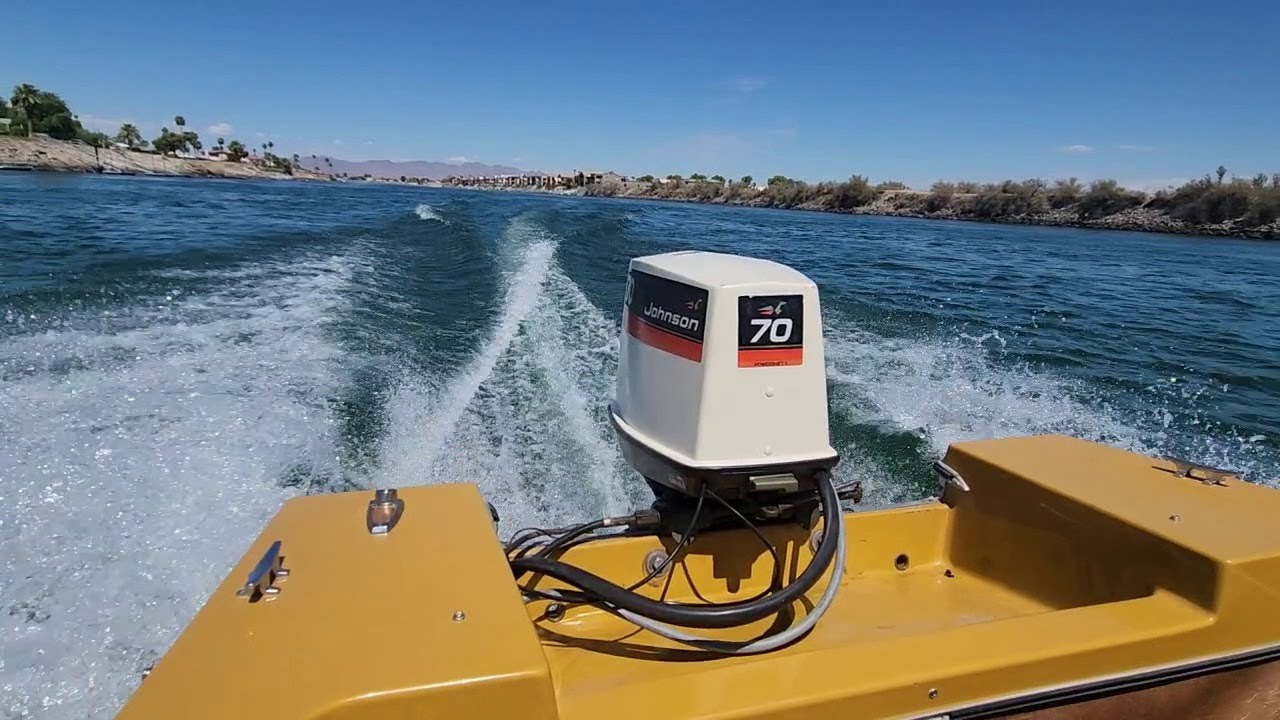 Minty 1974 Johnson 70 HP не заводится после попадания в воду