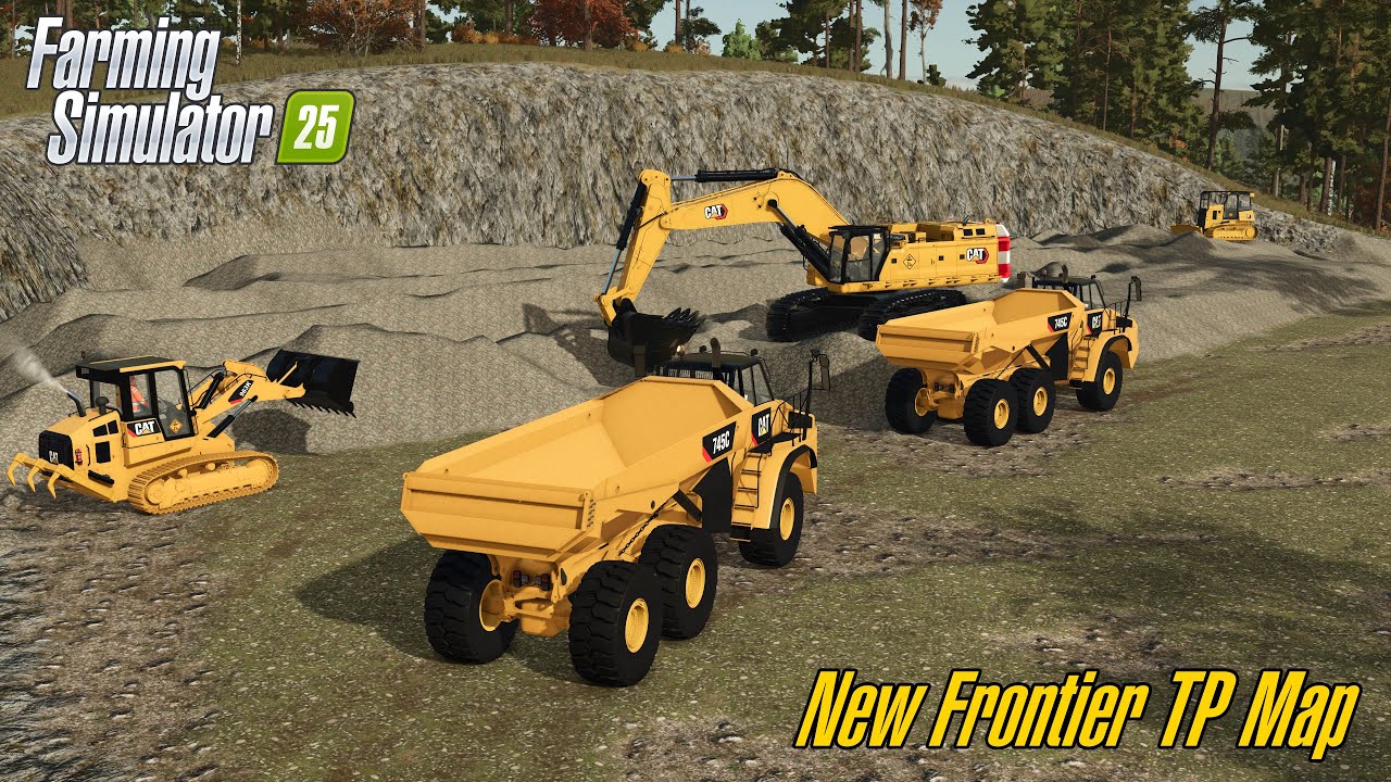Farming Simulator 25 🚧 New Frontier TP Map 🚧 Episode 3 - Stone Mine 👷‍♂️