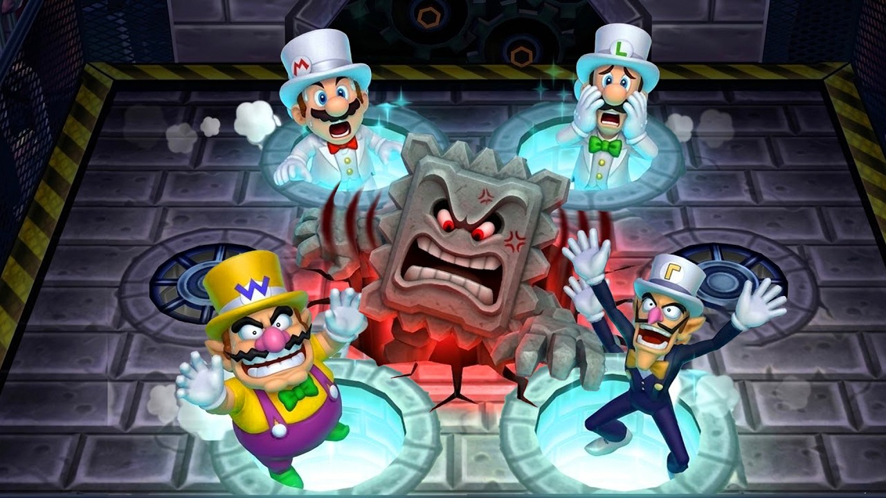 Mario Party 9 All Minigames Battle! Mario Vs Luigi Vs Wario Vs Waluigi (Master COM)