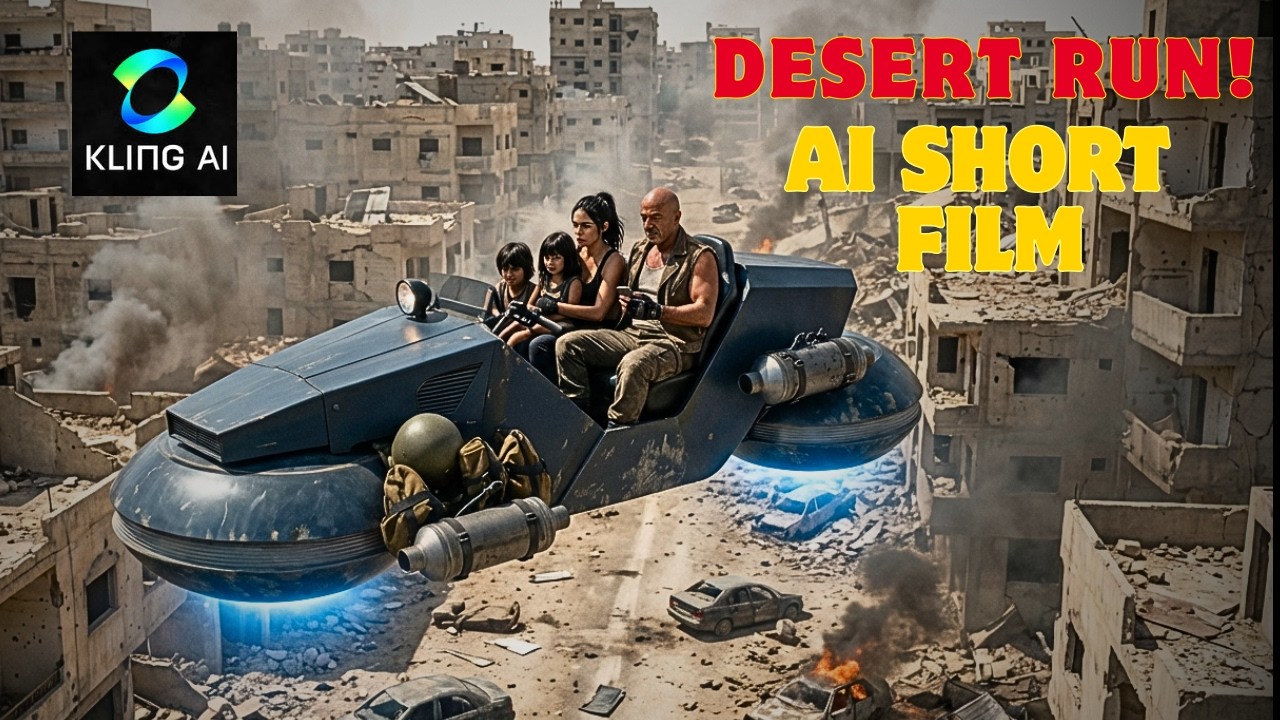 Rahul & Aly - Desert Run - Kling 3 + Seedance 2 - AI Short Film