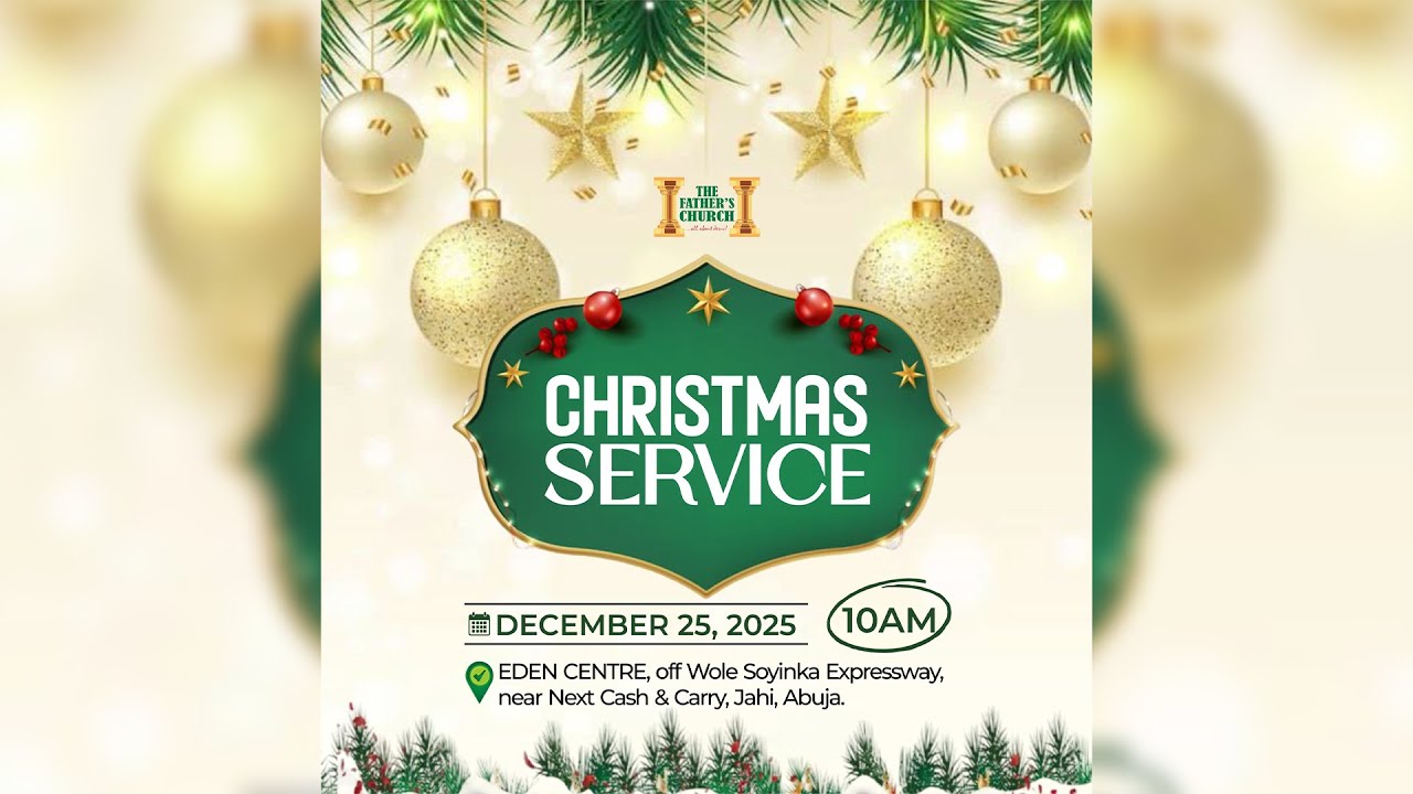 Christmas Service - 25th December, 2025