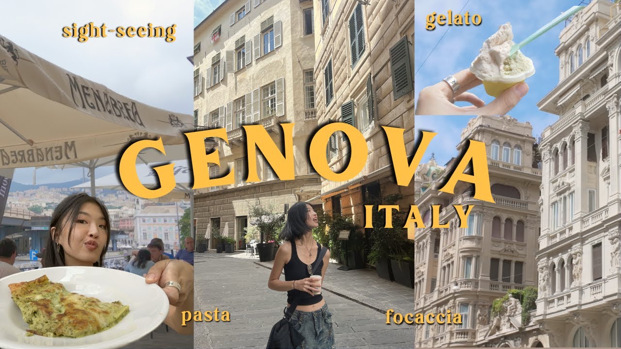 genova diaries: food hunt, sightseeing, chill vibes, friends