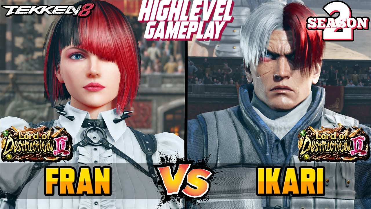 Tekken 8 &ndash; FRAN (Anna Williams) vs IKARI MISHIMA (Kazuya Mishima) &ndash; T8 High Level Gameplay!