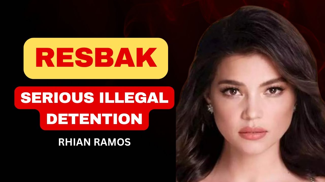 RHIAN RAMOS NIRESBAKAN NG DRIVER NYA NG KASONG SERIOUS ILLEGAL DETENTION. #attybuenoexplains 