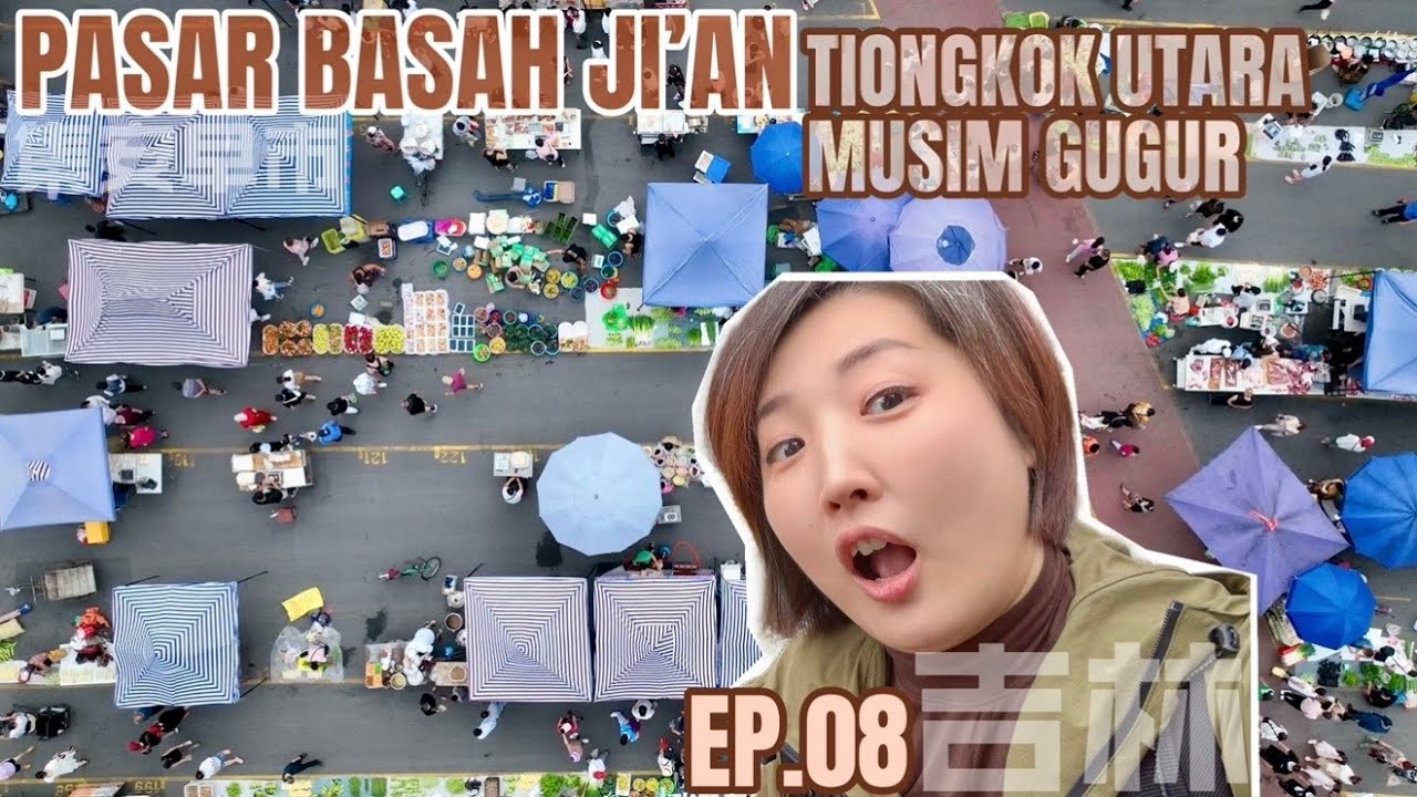PASAR BASAH DI TIONGKOK UTARA PADA MUSIM GUGUR