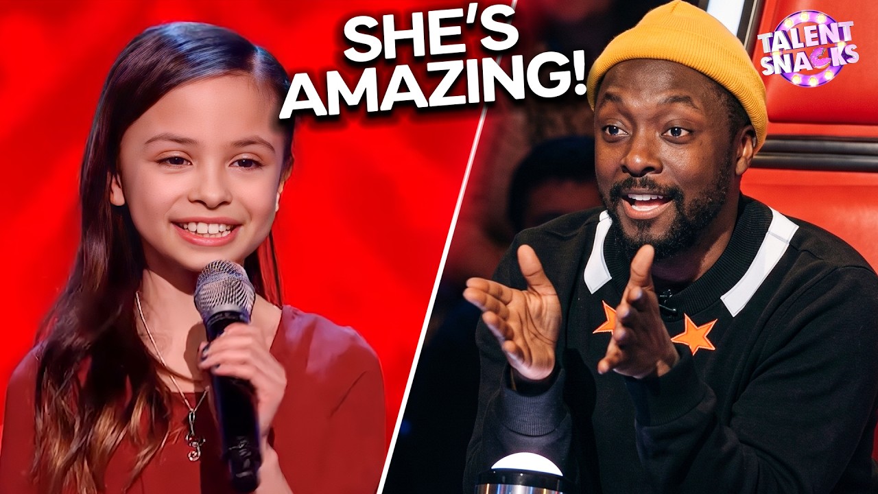 This 10 Year Old's Energy Made The Coaches Look Like FANS | The Voice