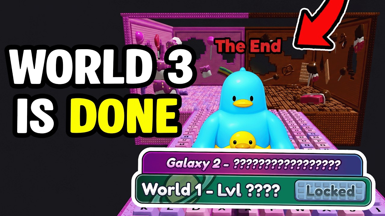 I BEAT END OF WORLD 3 and GALAXY 2 IS COMING in +1 KEYBOARD ESCAPE...