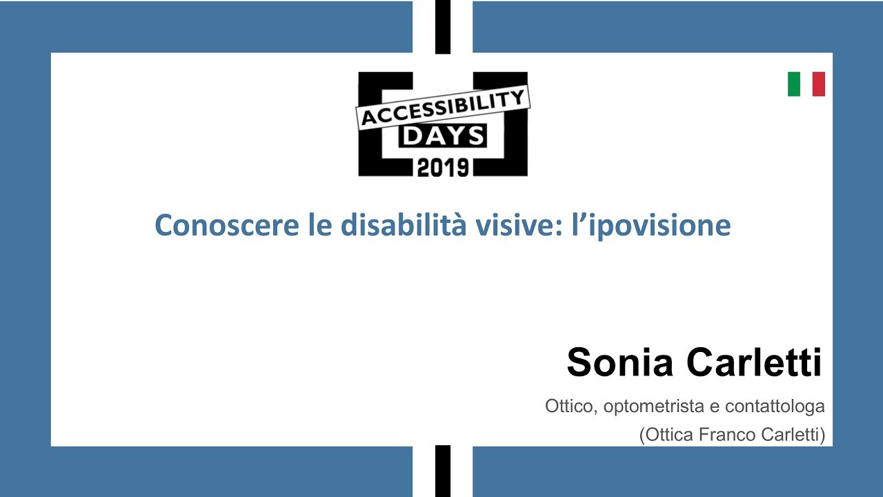 Conoscere le disabilità visive: l’ipovisione