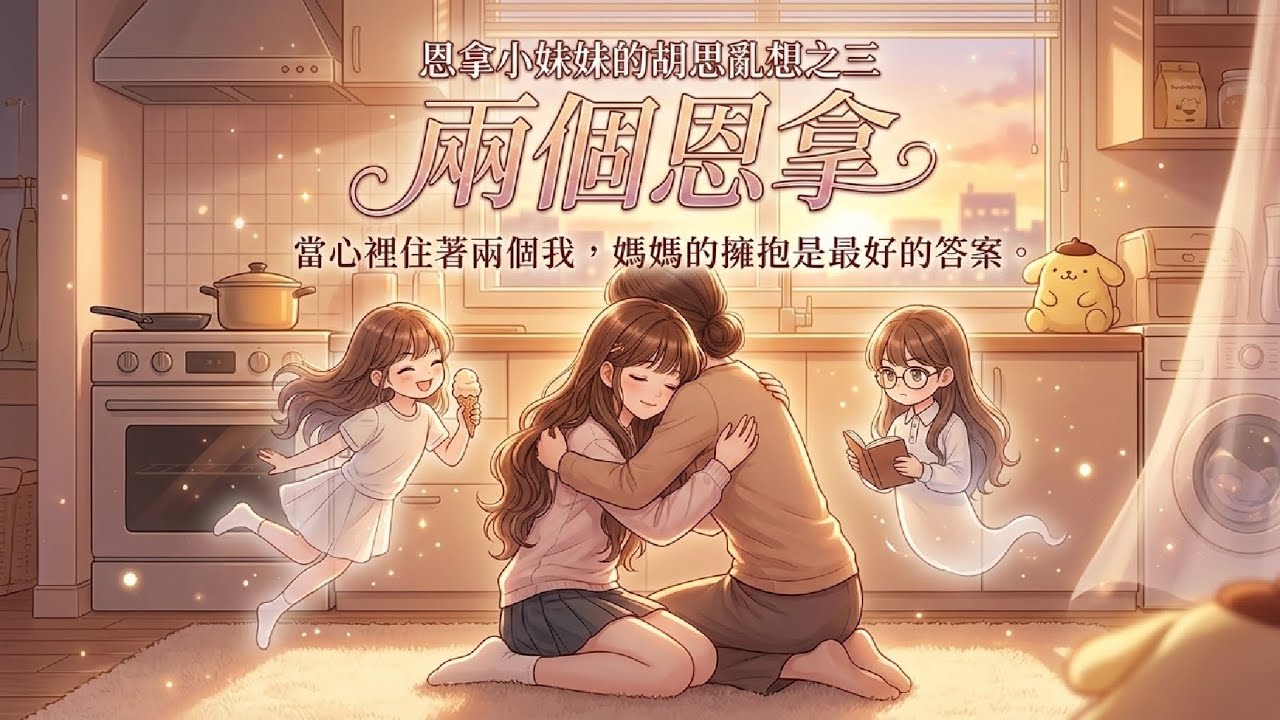 恩拿小妹妹的胡思亂想之三-兩個恩拿 | 當心裡開始有兩個聲音，原來那不是分裂，是長大。