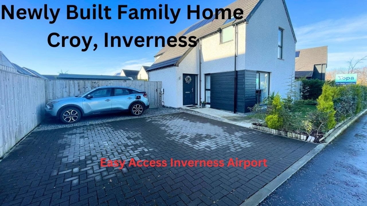 New Build Family Home in Croy - Close to Inverness