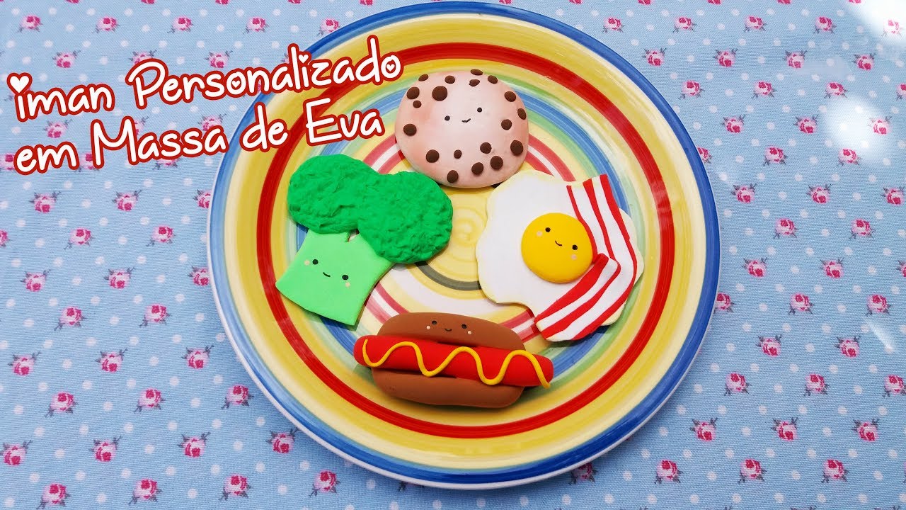 Íman Personalizado  em Massa de Eva / Magnet custom in foam pasta