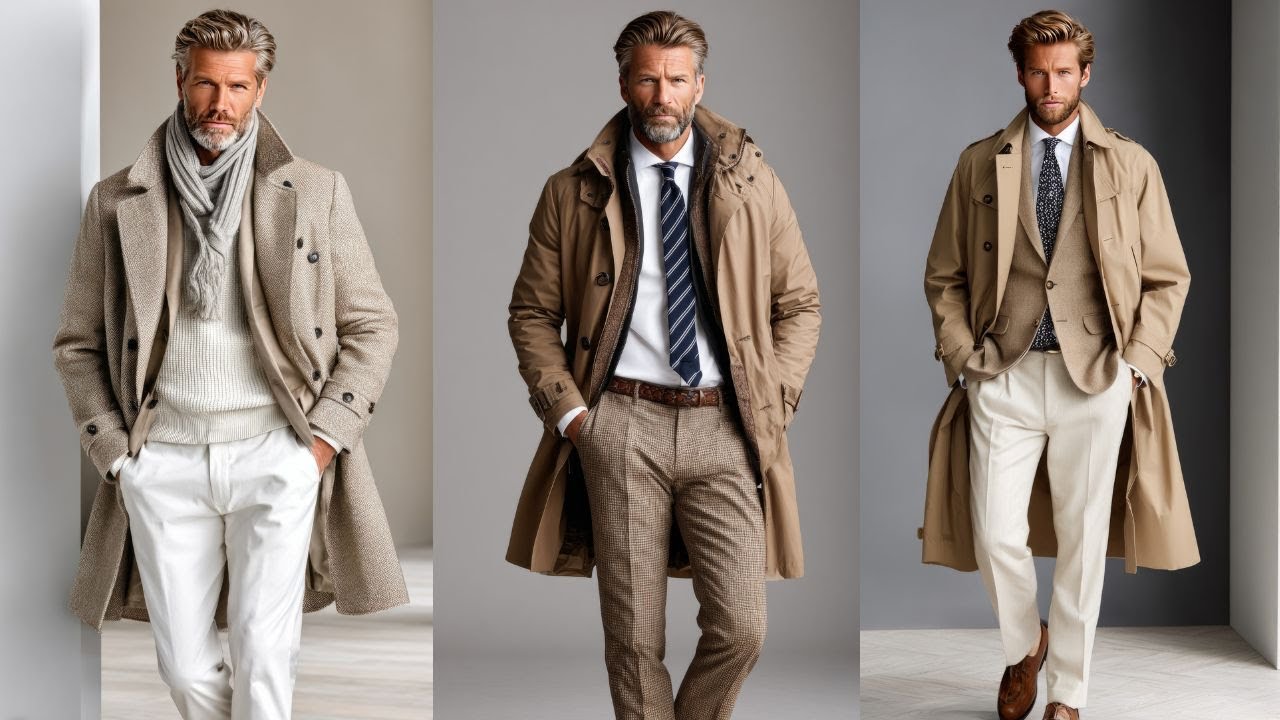 Max Mara-Inspired Early Fall Outfits for Men | Neutral Layers & Polished 2025/26 Looks