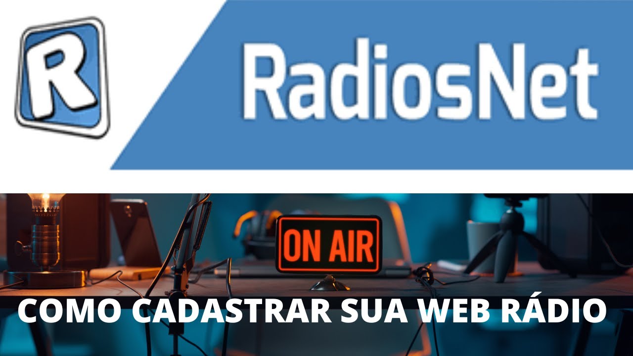 How to register your web radio on R&aacute;dios Net.