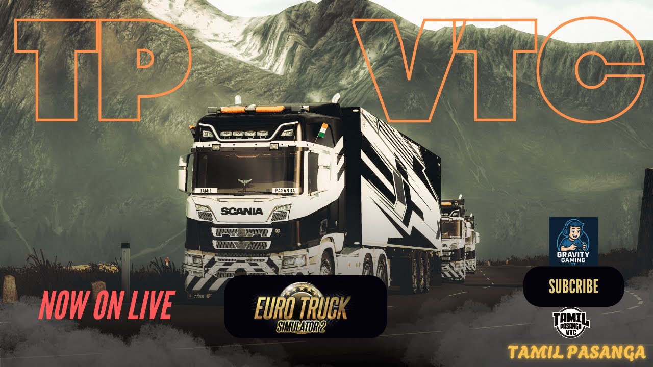 Tamil Pasanga VTC 🚛 | ETS2 Multiplayer Drive | Tamil Gaming