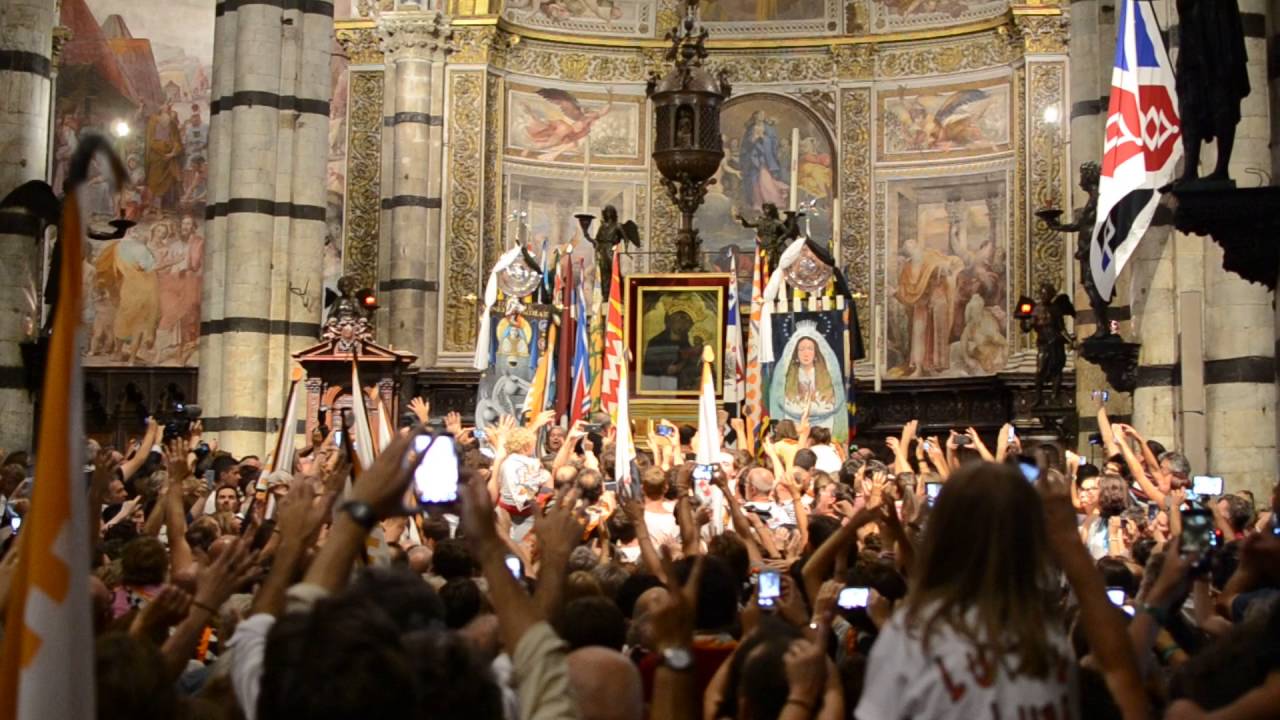 Palio di Siena 16 Agosto 2016 - Lupa - TE DEUM