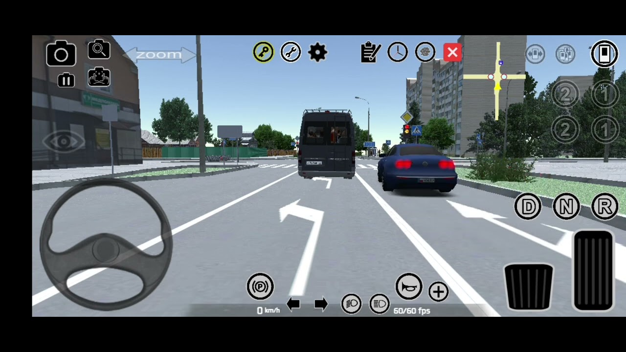 Еду на Mercedes Benz Sprinter 411 CDI отвозить людей по всему городу Борисову | Proton bus simulator