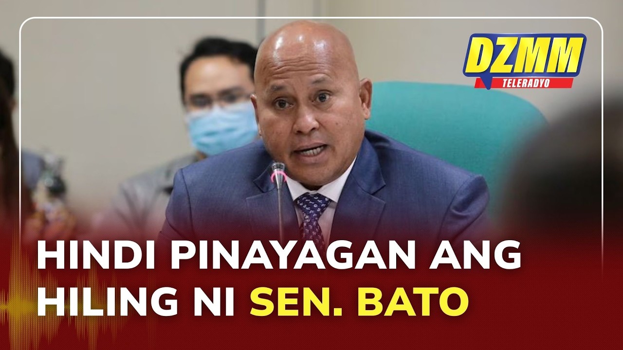 Senate denies dela Rosa’s request to use Senate Mansion in Baguio | DZMM Teleradyo (13 March 2026)
