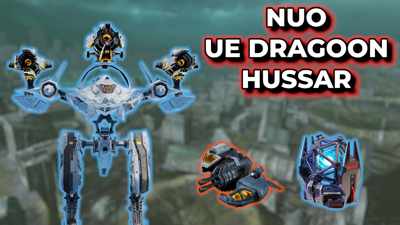 WR - Nuo UE Dragoon Hussar Controlling The Battlefield From The Sky | War Robots