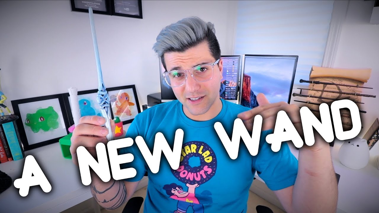 Making a New Wand, Painting a Wand, New Live Stream Coming Soon