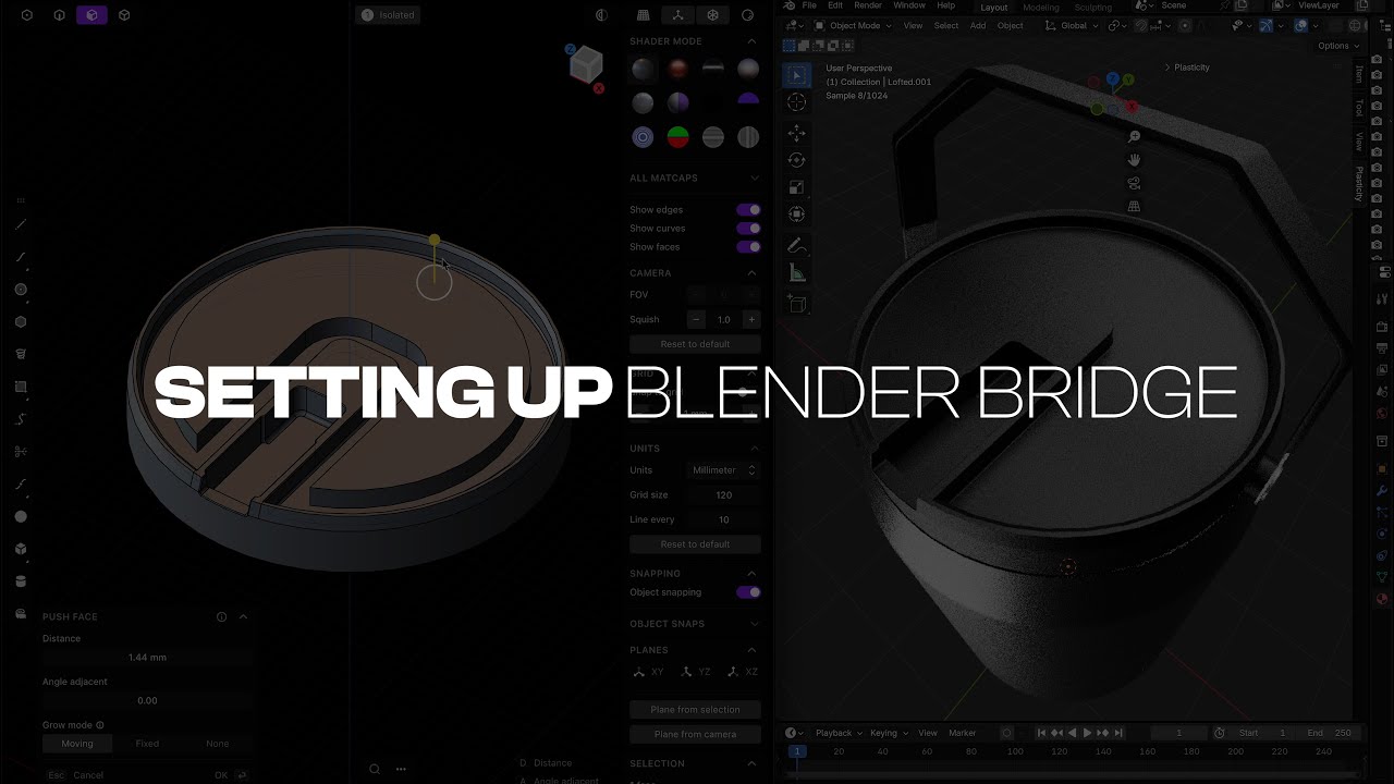 How to set up Plasticity's Blender Bridge