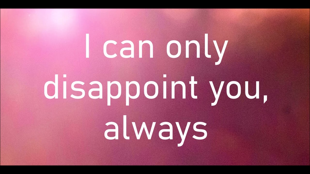 Mansun - I Can Only Disappoint U lyrics