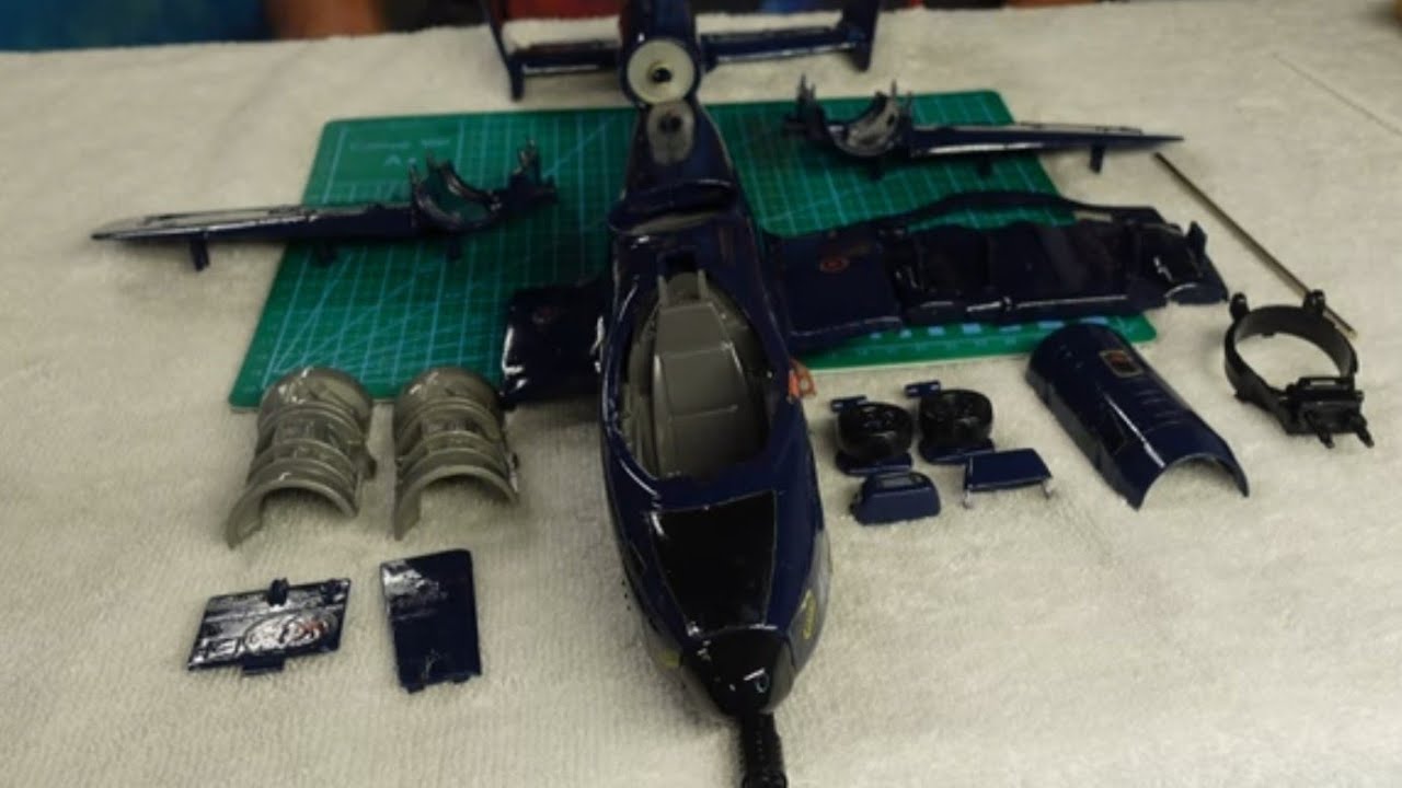 1984 GI JOE COBRA RATTLER RESTORATION PART #2