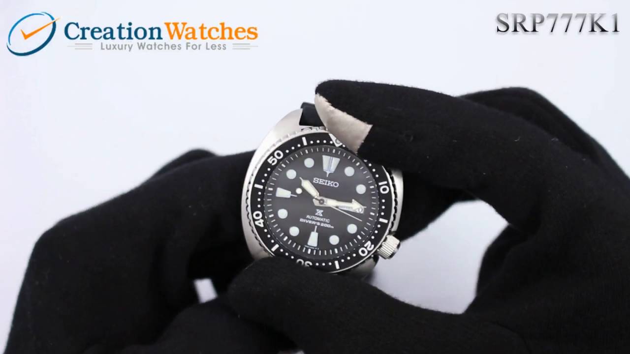 Seiko Prospex Turtle Automatic Diver's 200M SRP777 SRP777K1 SRP777K Men's Watch