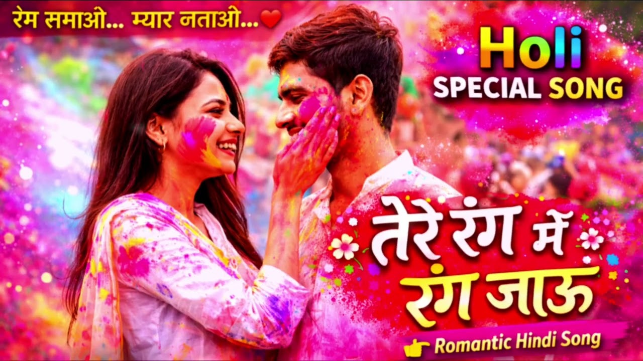 ❤️ तेरे रंग में रंग जाऊँ | Romantic Holi Song 2026 | Couple Love Special