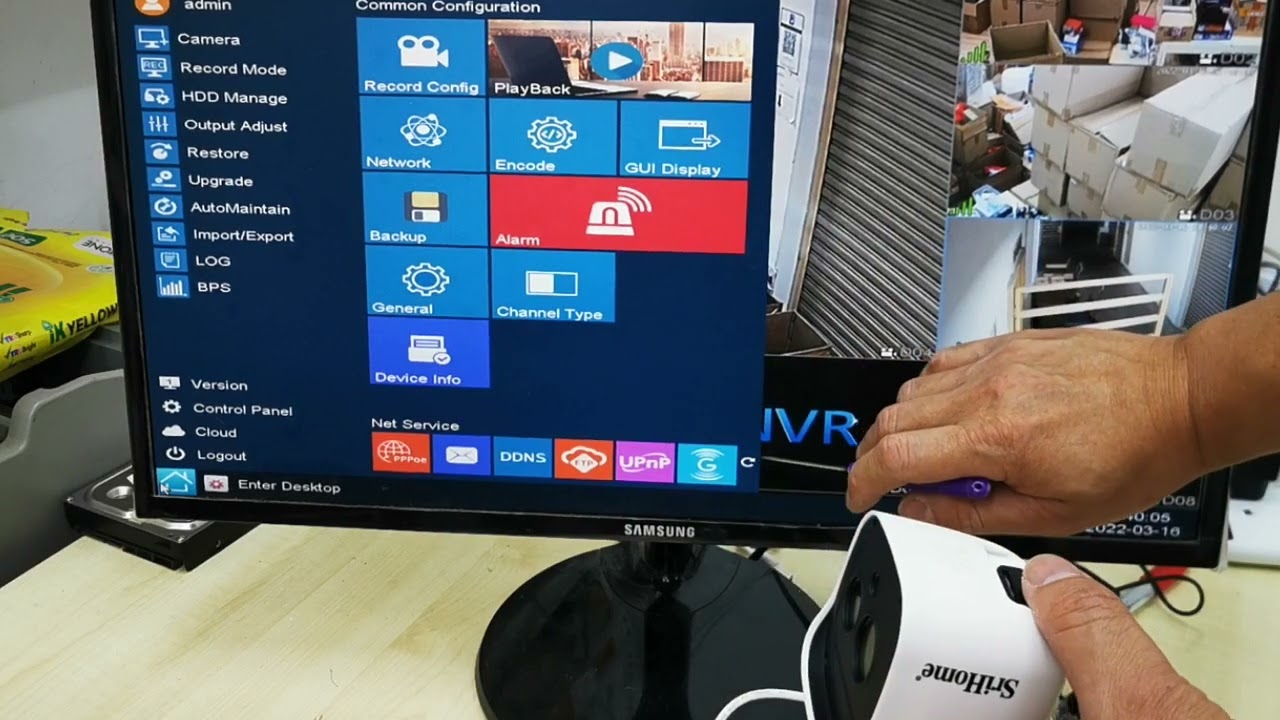 (English) How To Add NVS002 Camera Into NVR System (v23) - QR CODE SCANNING