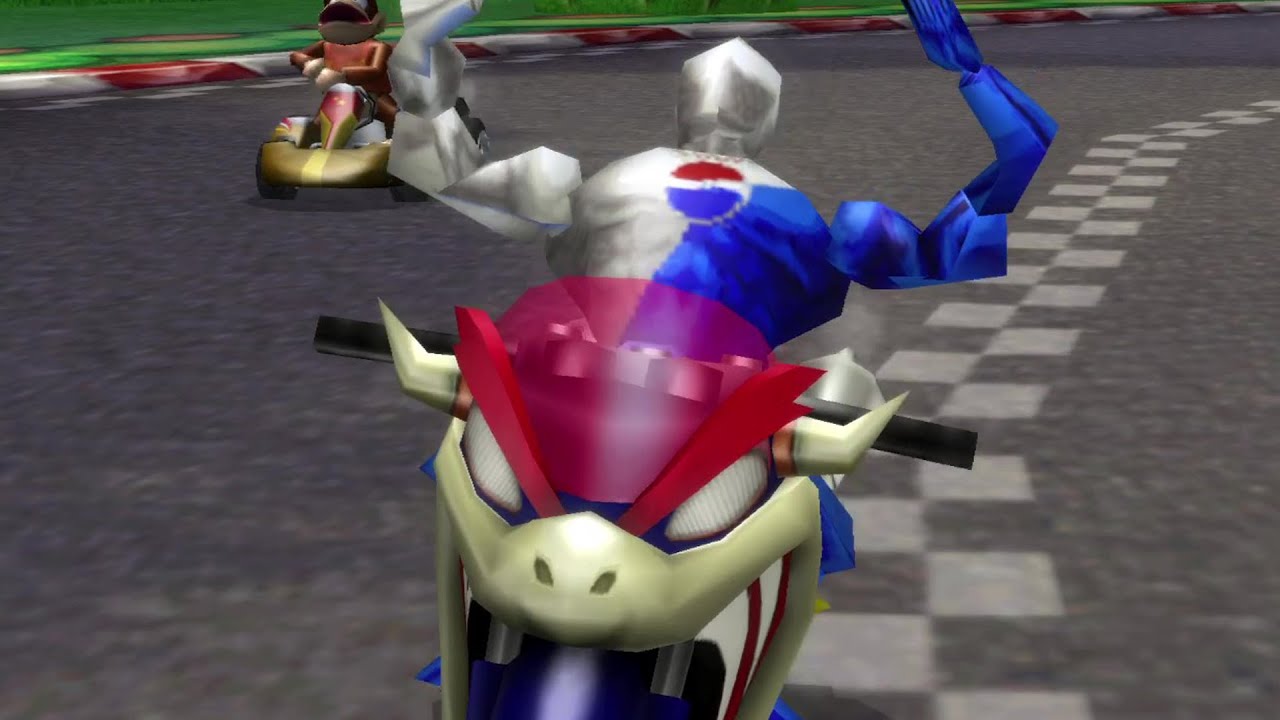 Pepsiman in Mario Kart Wii