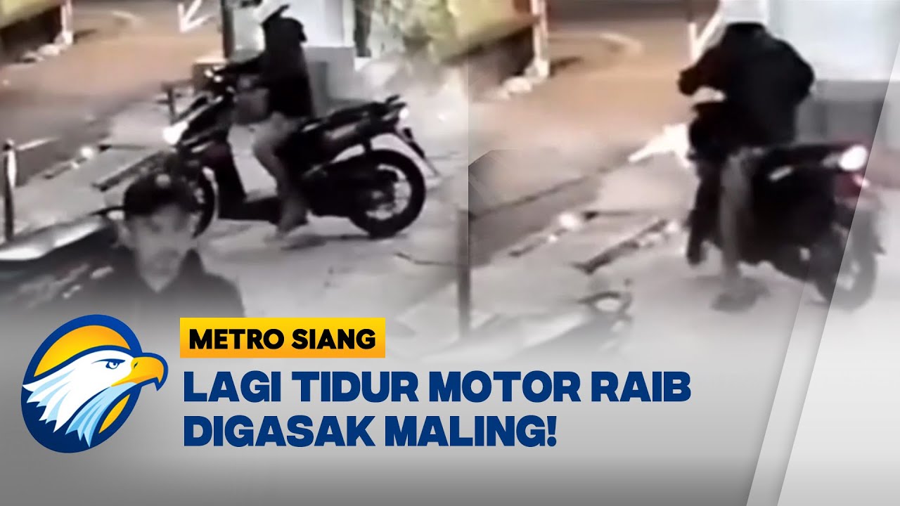 Dua Motor Digasak Maling di Pengobatan Patah Tulang Jakbar  - [Berantas]