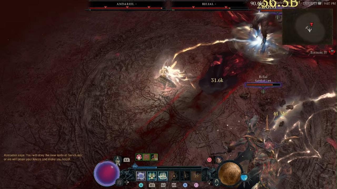 Diablo IV Lesser Evils Bossfight