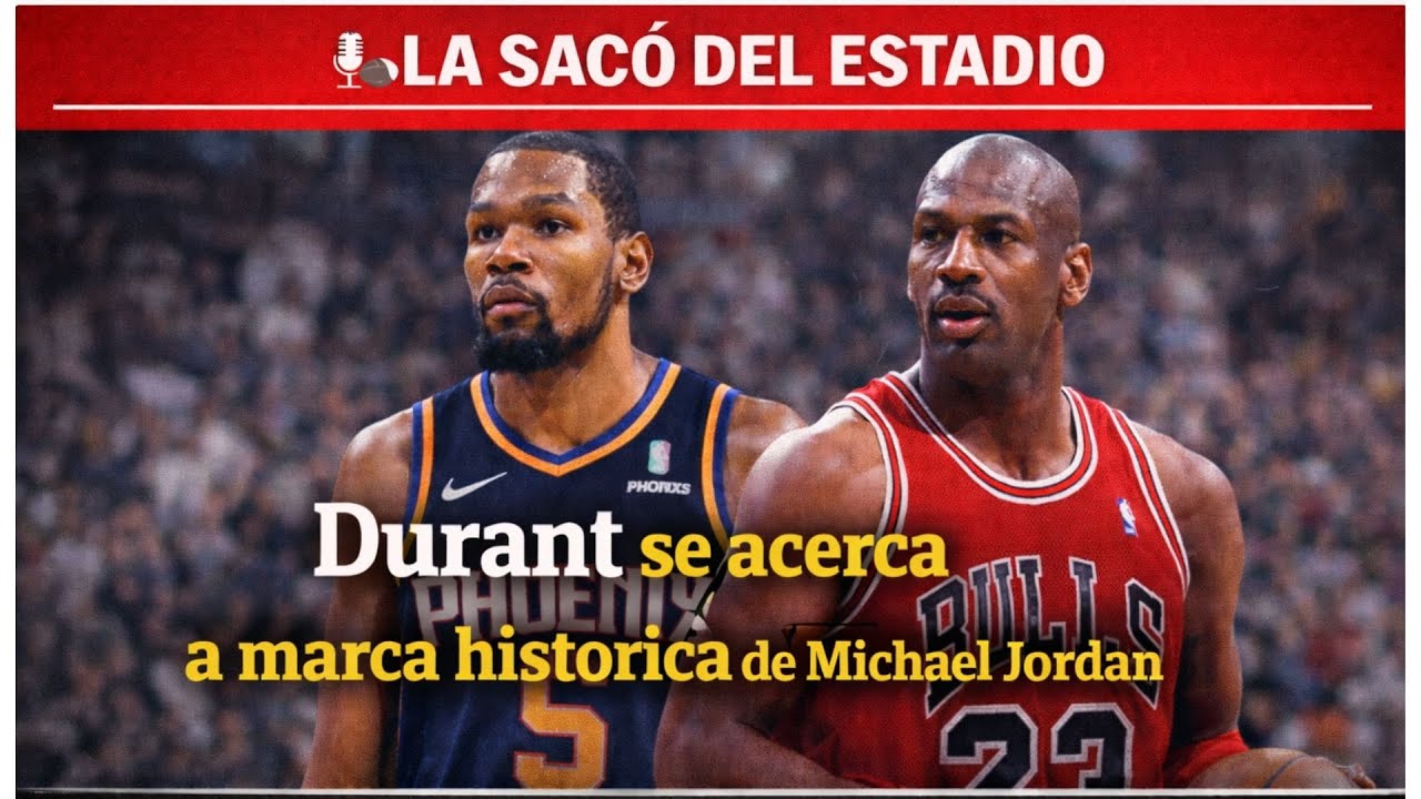Durant se acerca a marca histórica de Jordan 🏀