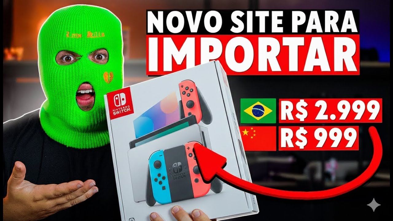 Como IMPORTAR Video Game da CHINA e Pagar MUITO Mais Barato