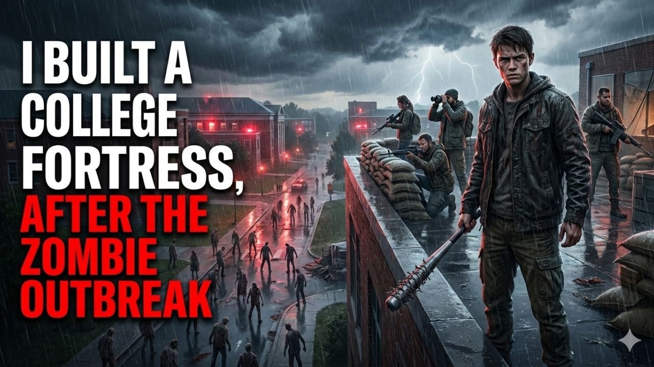 ZOMBIE EPIDEMIC: I BUILT A COLLEGE FORTRESS AFTER THE ZOMBIE OUTBREAK | Creepypasta