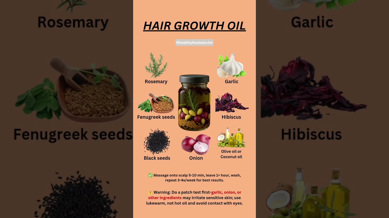 ⚡Extreme Hair Growth Oil | Stop Hair Fall 🌿 