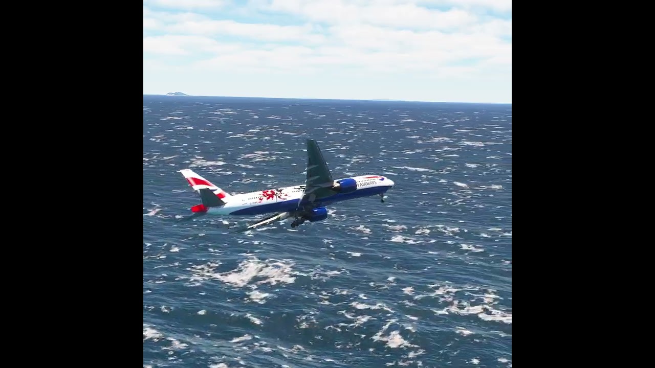 Airplane Emergency Landing at Airport Eps 574