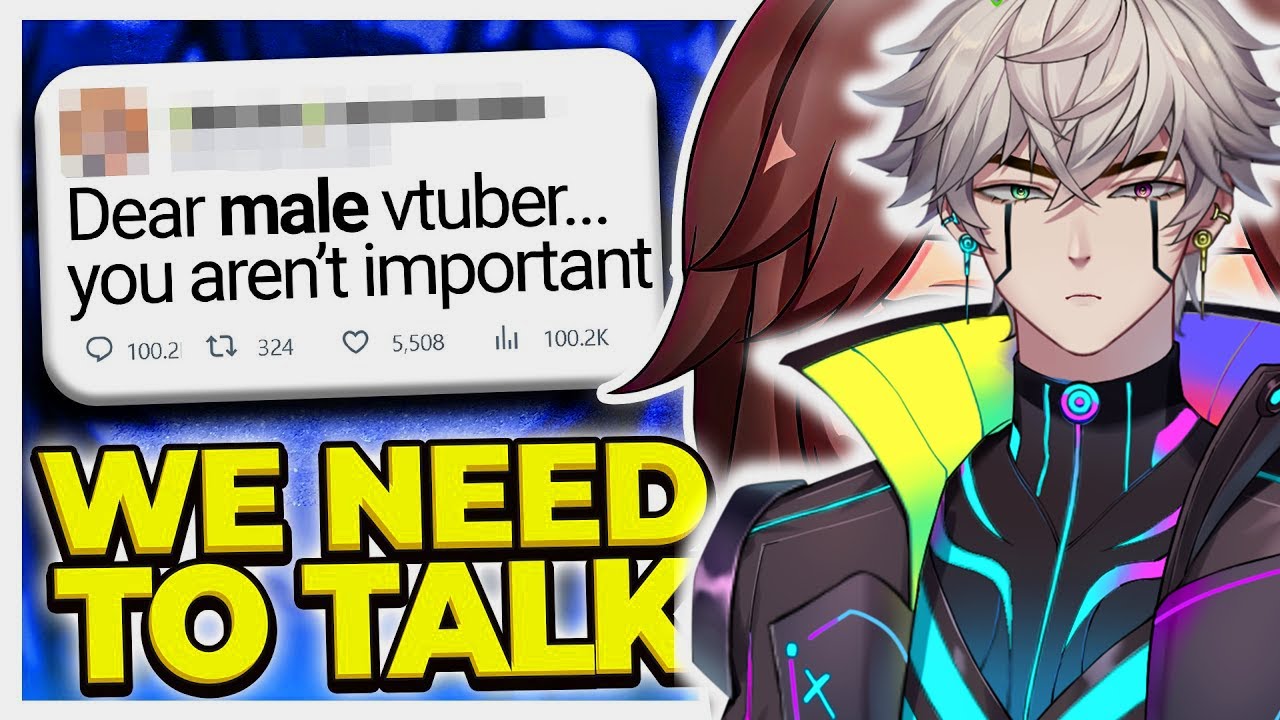 Male Vtuber Problem | CyberFlux Reacts
