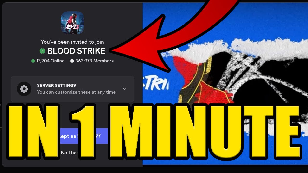 HOW to JOIN BLOOD STRIKE DISCORD SERVER ✅PC & MOBILE✅