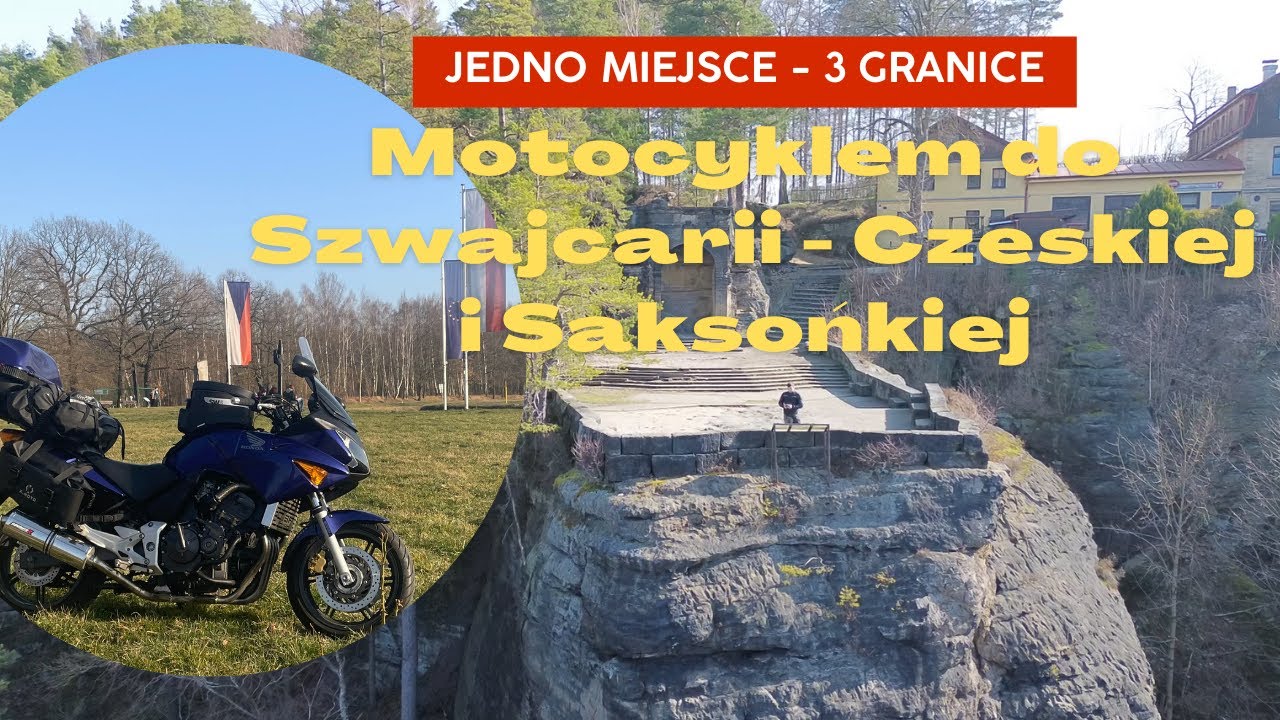 [Part. 1 ] 🏍️ MOTOCYKLEM do Czech i Niemiec 2025  | Szwajcaria Czeska i Saksońska | Punkt 3 Granic!