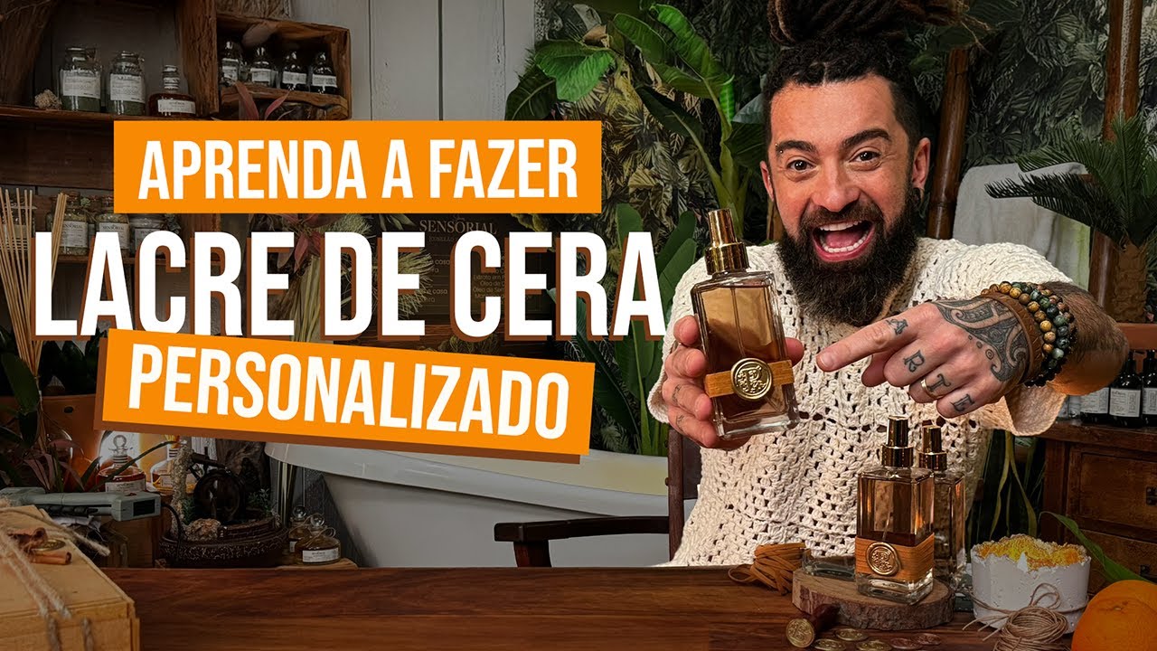 COMO FAZER LACRE PERSONALIZADO TIPO CERA - FÁCIL, BARATO E VALORIZA  OS SEUS PRODUTOS
