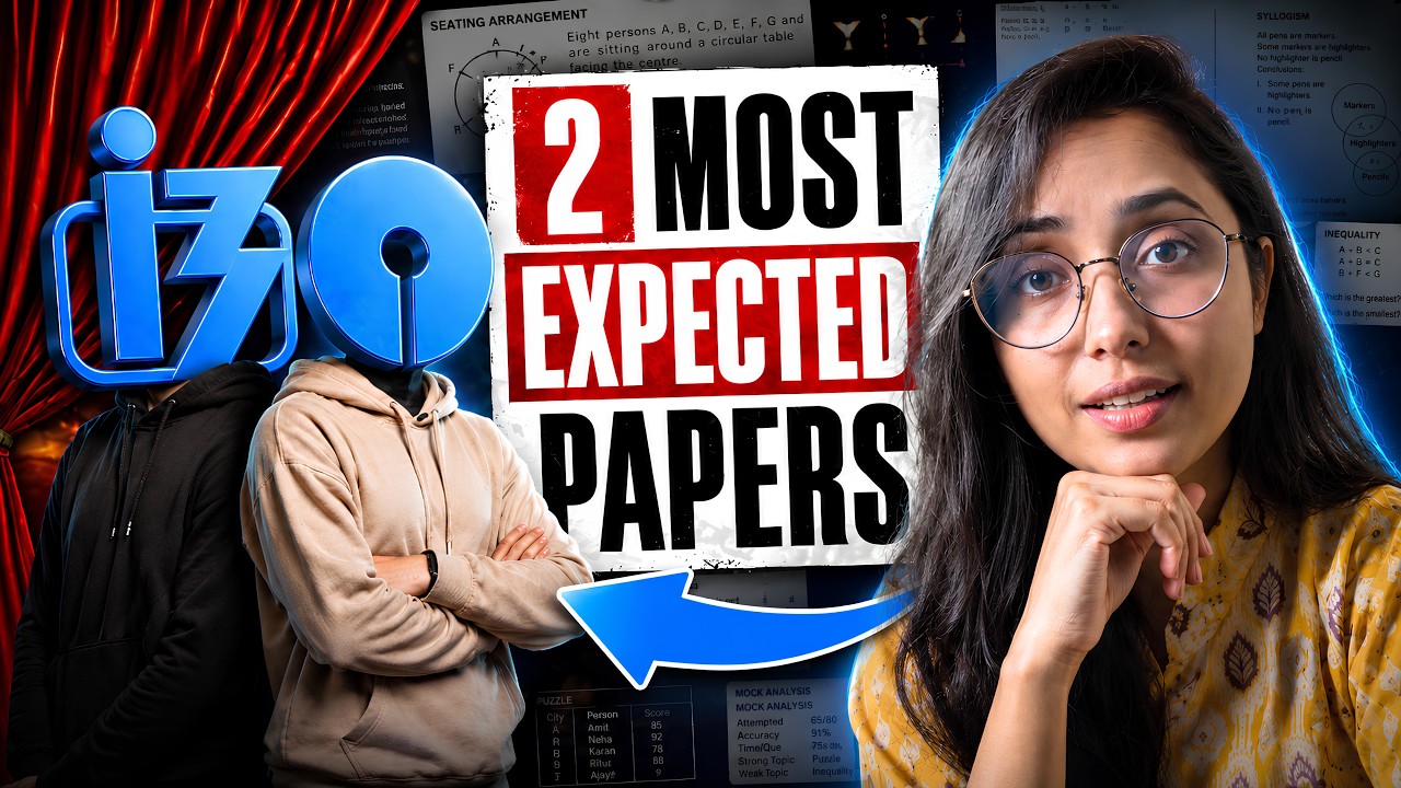🔥2 Most Expected Papers for SBI PO & IBPS PO 2026 | Bank Exam Reasoning | Smriti Sethi