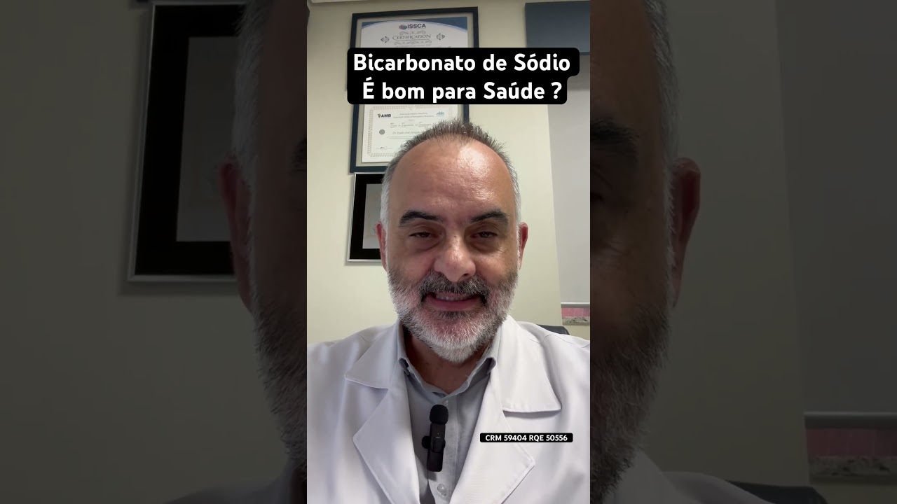 Bicarbonato de s&oacute;dio faz bem ?