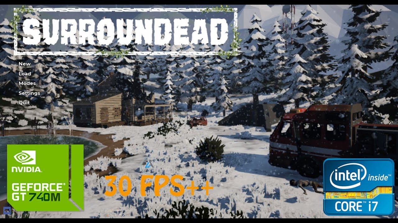 SurrounDead | NVidia GT 740M 2GB | Low Setting