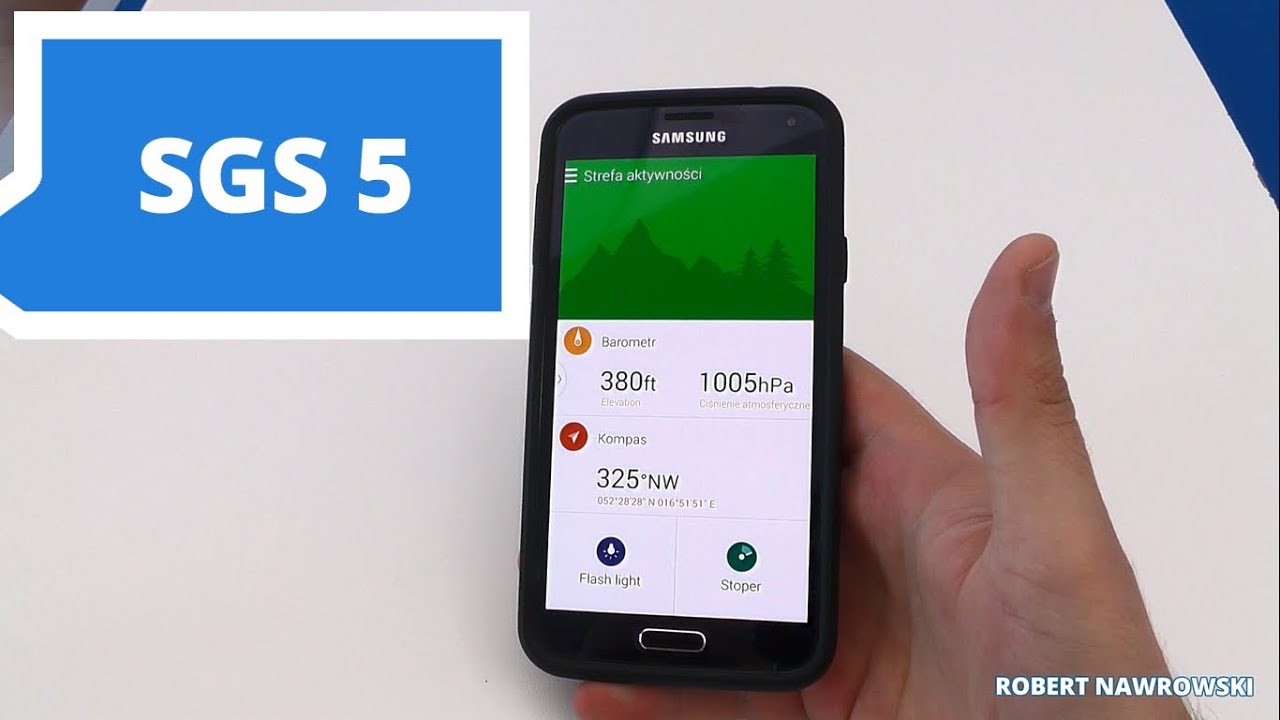 Samsung Galaxy S5 Active Zone / Strefa aktywności | Robert Nawrowski | Robert Nawrowski
